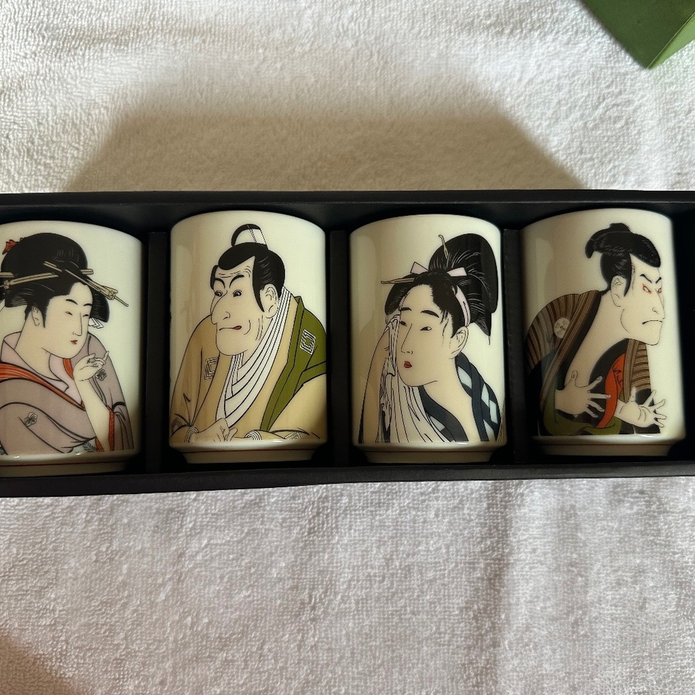 Kotobuki 4 teacup set